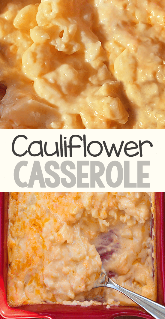 Cauliflower Side Dish Casserole Recipe