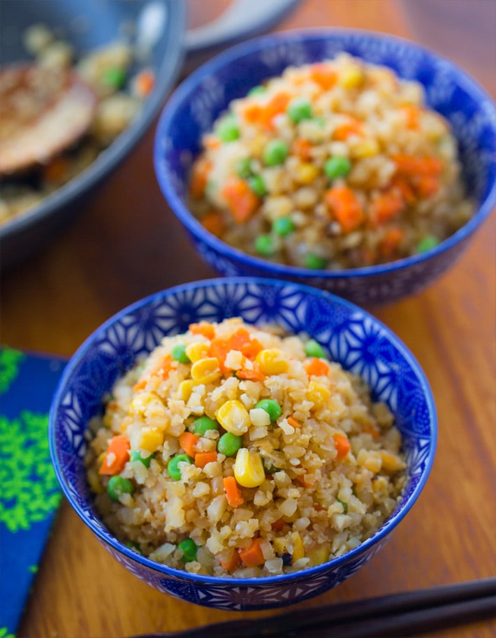 Vegan Cauliflower Fried Rice Recipe