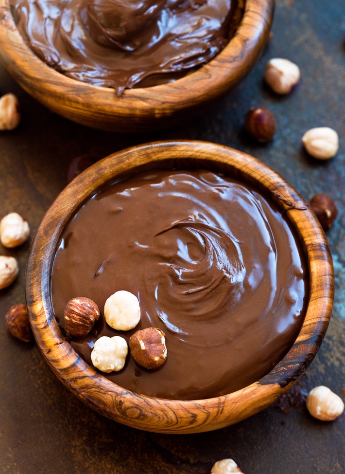 2-Ingredient Homemade Nutella - The Almond Eater