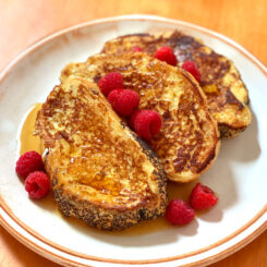The Best Vegan French Toast with no eggs