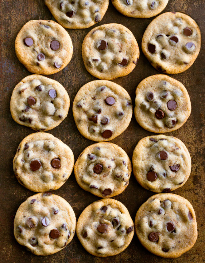 Vegan Easter Dessert Chocolate Chip Cookies