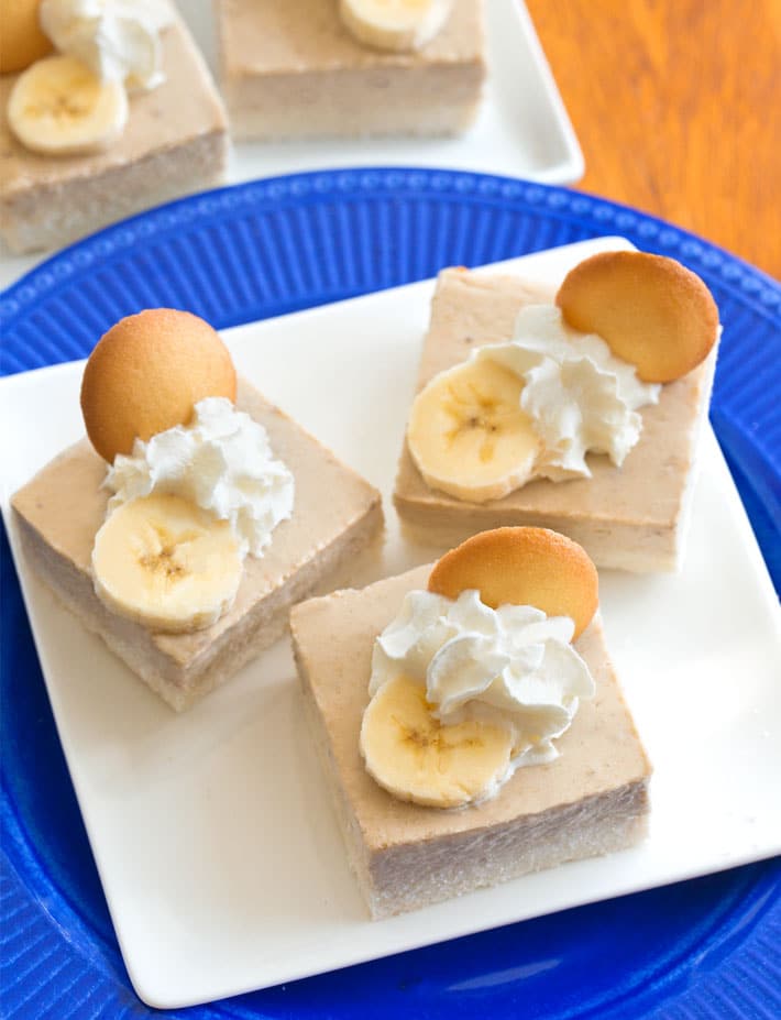 Banana Cheesecake Bars