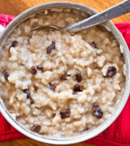 Vegan Rice Pudding - The Best CREAMY Recipe!