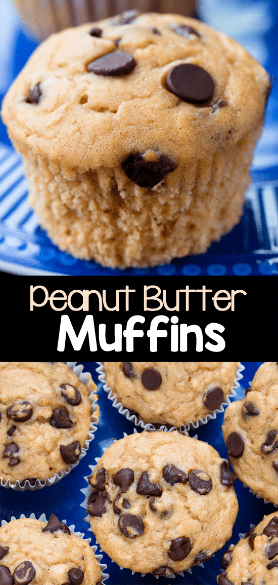 Muffins au peanut butter et pépites de chocolat - healthyfood_creation