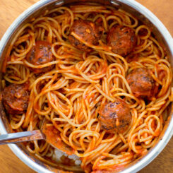 Vegan Spaghetti And Meatballs