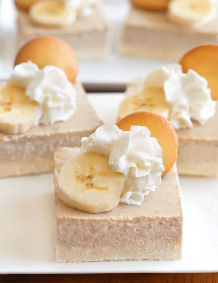 Easy Banana Cheesecake Bar Recipe