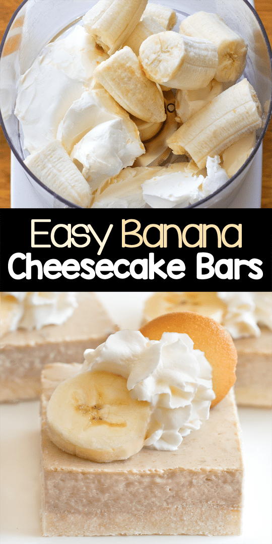 Easy Cheesecake Bar Banana Recipe