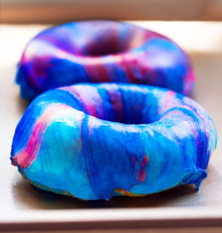 How To Make Galaxy Doughnuts