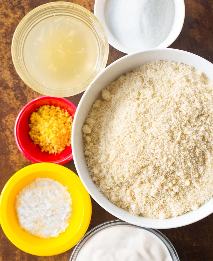 مواد تشکیل دهنده نان لیمویی کم کربوهیدرات