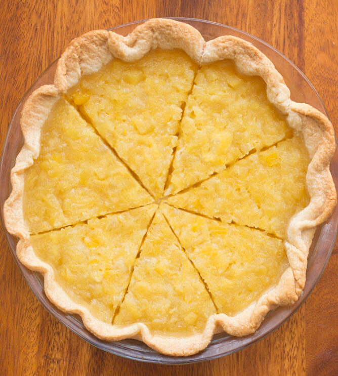 Pineapple Cream Cheese Pie Recipe 5 Ingredients