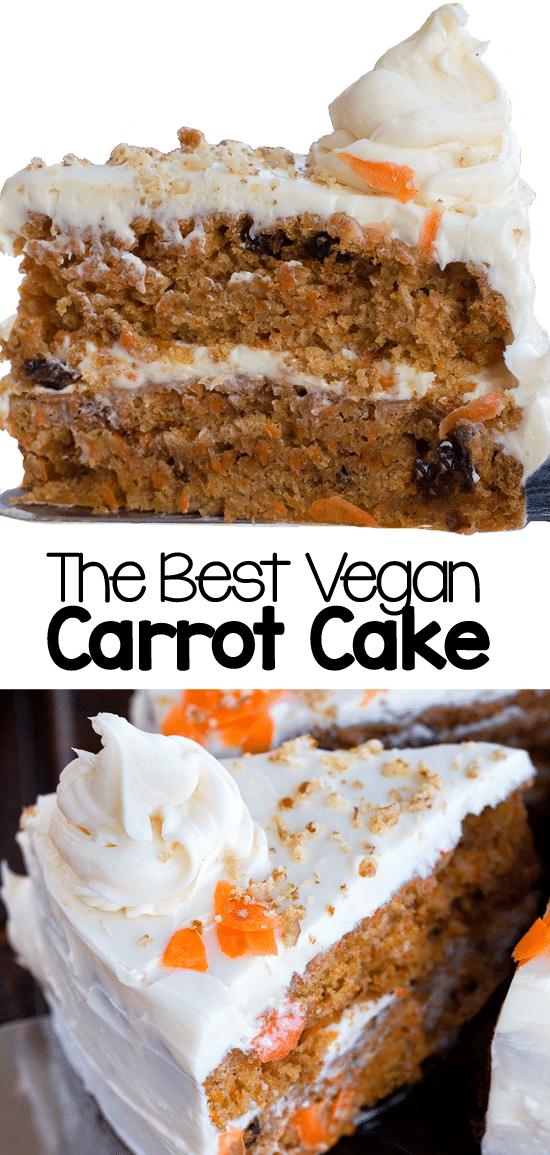 Vegan Easter Dessert Carrot Cake