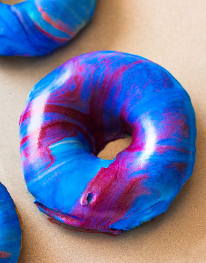 Vegan Galaxy Donuts