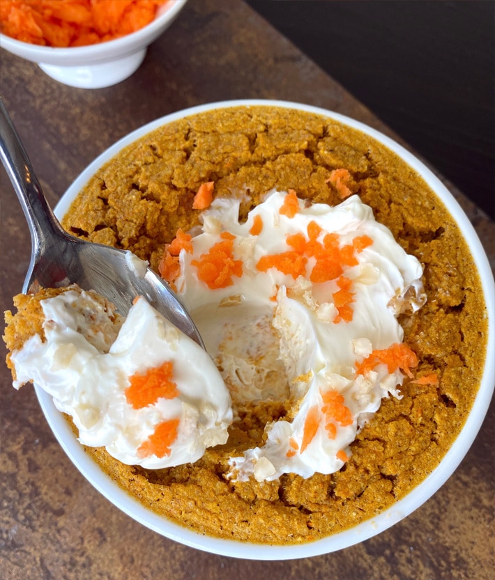 Carrot Cake Vegan Baked Oats