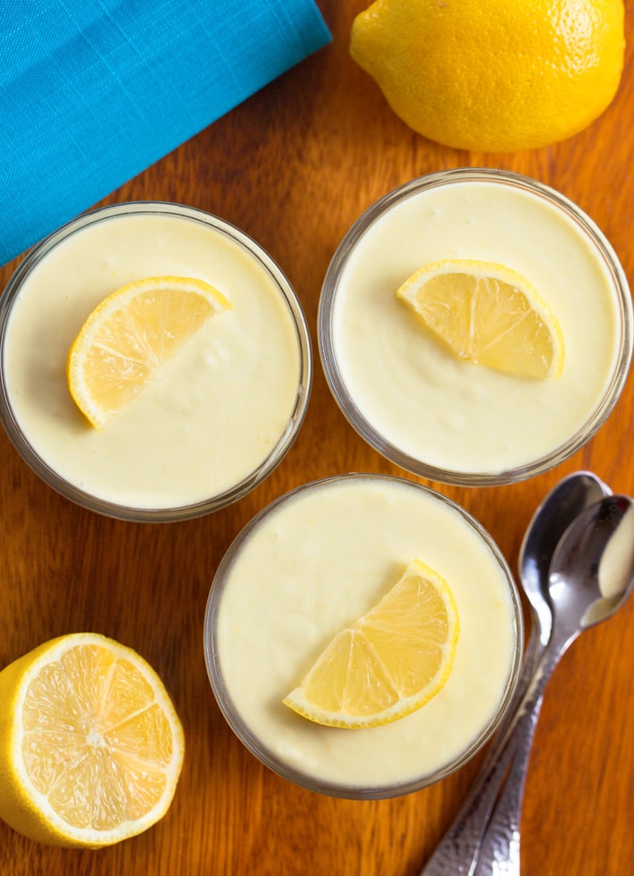 Easy Creamy Lemon Mousse