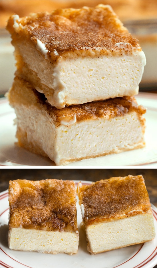 Churro Cheesecake Bars