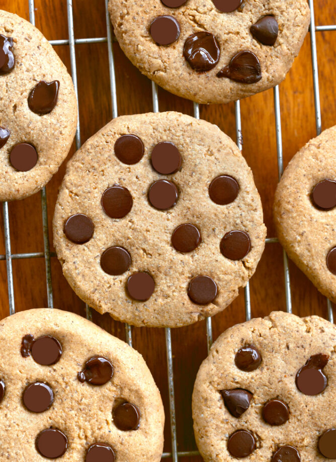 Protein Cookies Soft, Thick, and Chewy, with NO Baking Required!