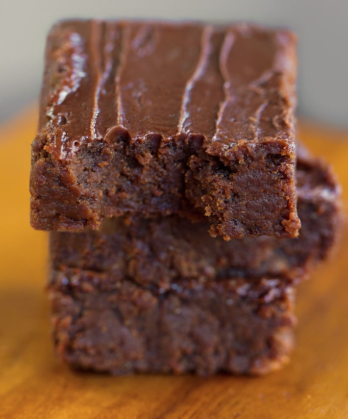 Brownies végétaliens aux patates douces