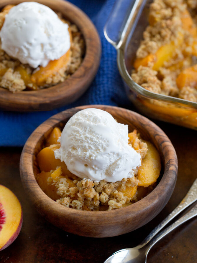 Easy Peach Crisp