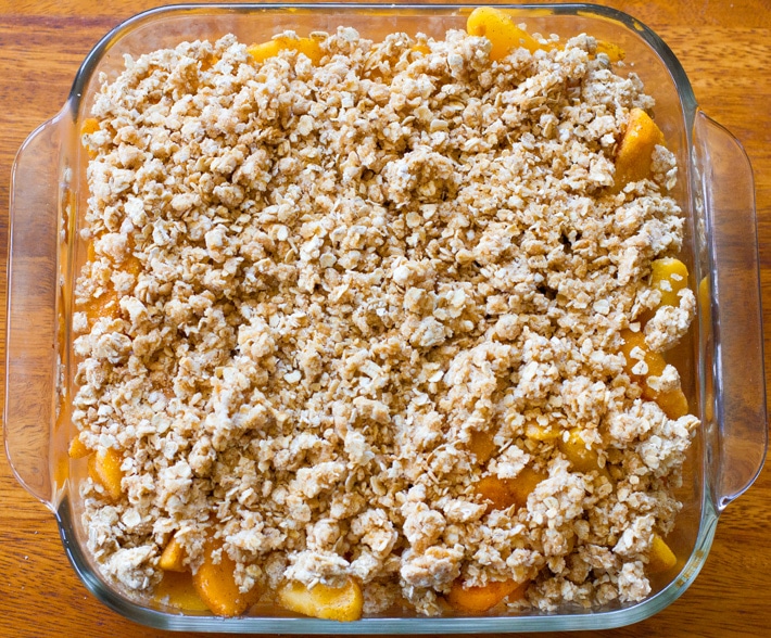 Peach Crumble Recipe