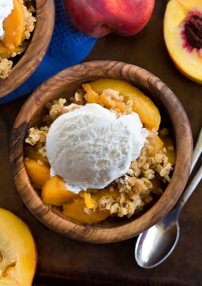 The Best Peach Crisp Recipe