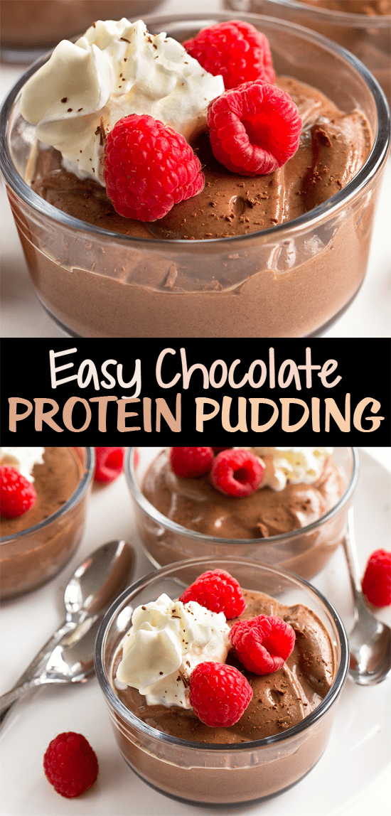 The Best Protein Chocolate Pudding