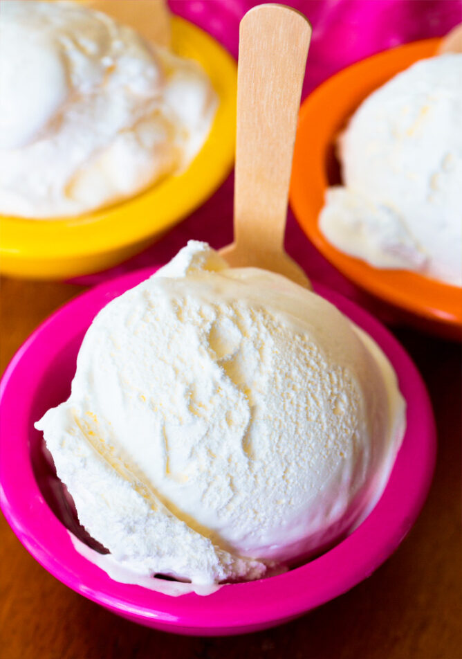 Healthy Vanilla Froyo Recipe