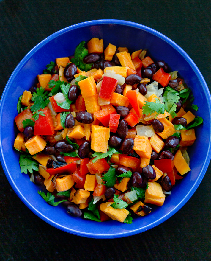 Sweet Potato Vegan Salad