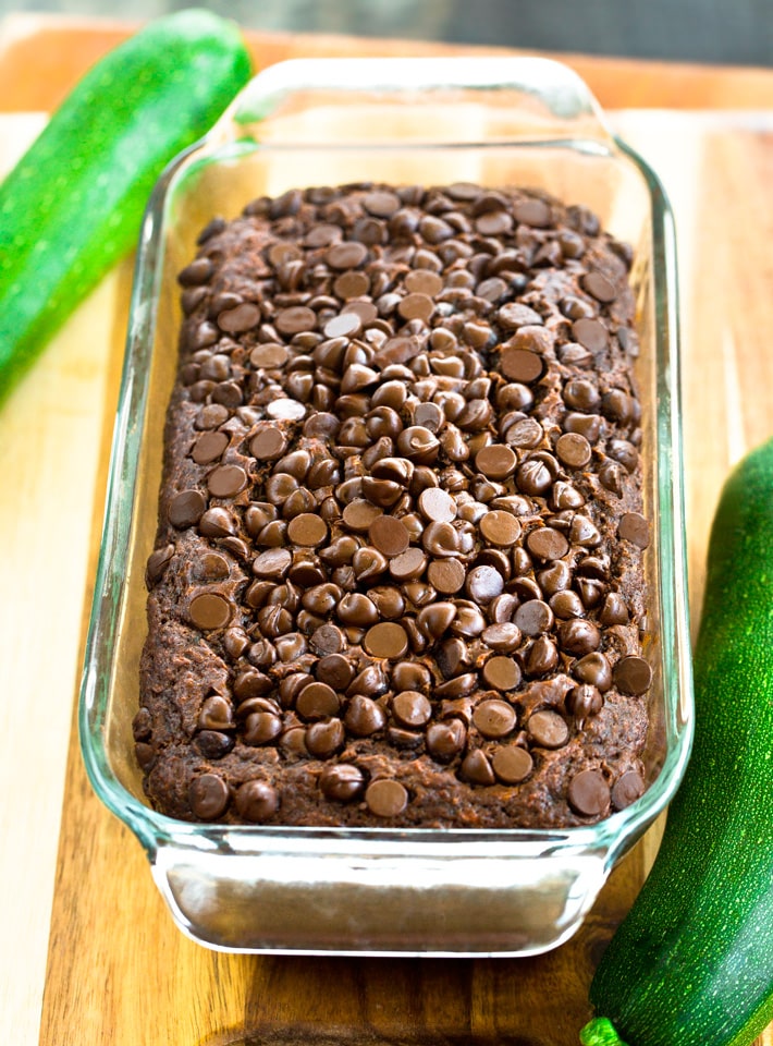 Vegan Chocolate Zucchini Bread Recipe