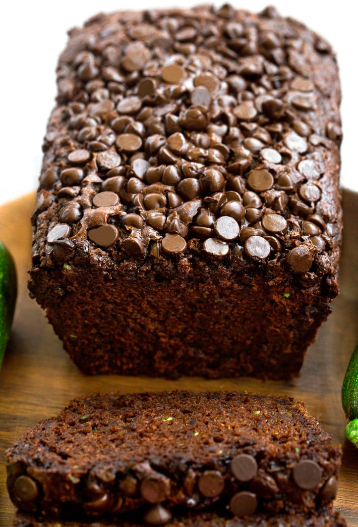 Chocolate Healthy Breakfast Zucchini Bread