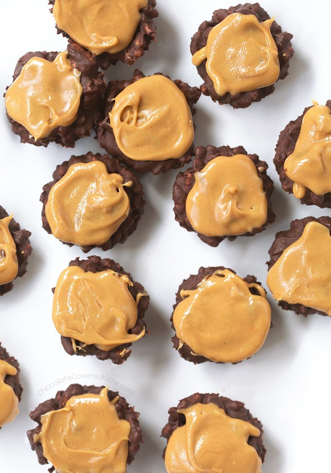 Peanut Butter Crunch Cups Chocolate Covered Katie