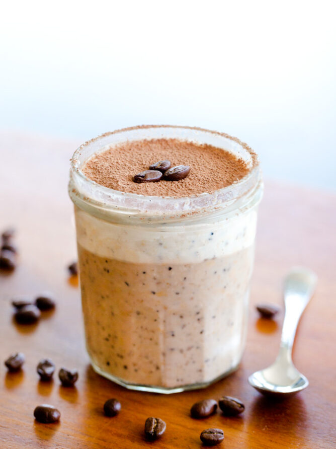 Tiramisu Overnight Oats Chocolate Covered Katie 9763