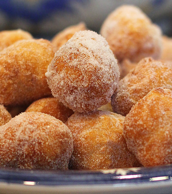 Cinnamon Sugar Donut Holes