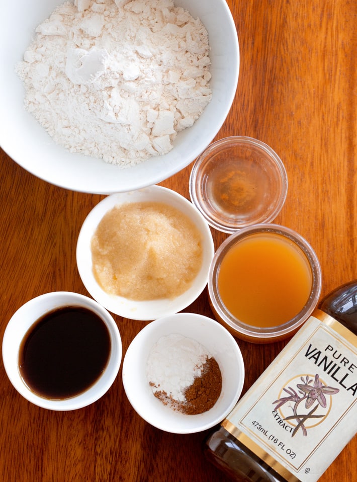 Cinnamon Sugar Donut Ingredients