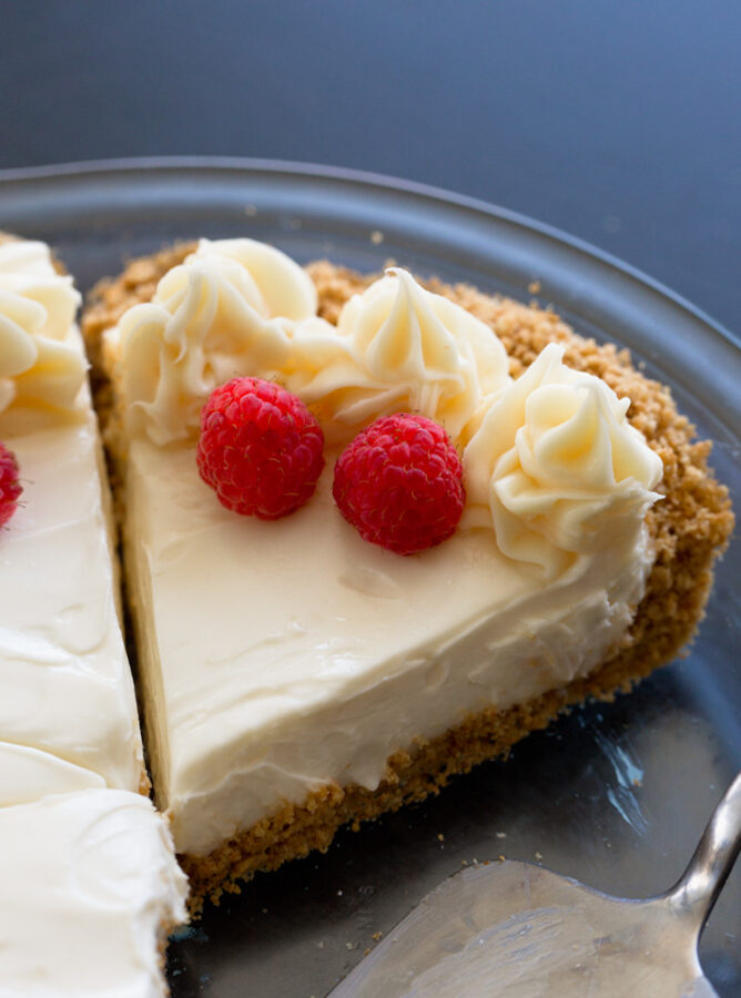 Easy No Torch Cheesecake