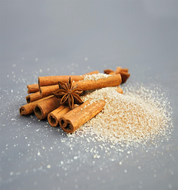 Homemade Cinnamon Sugar Recipe with cinnamon sticks