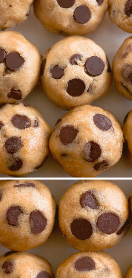 No Bake Cookie Dough Balls