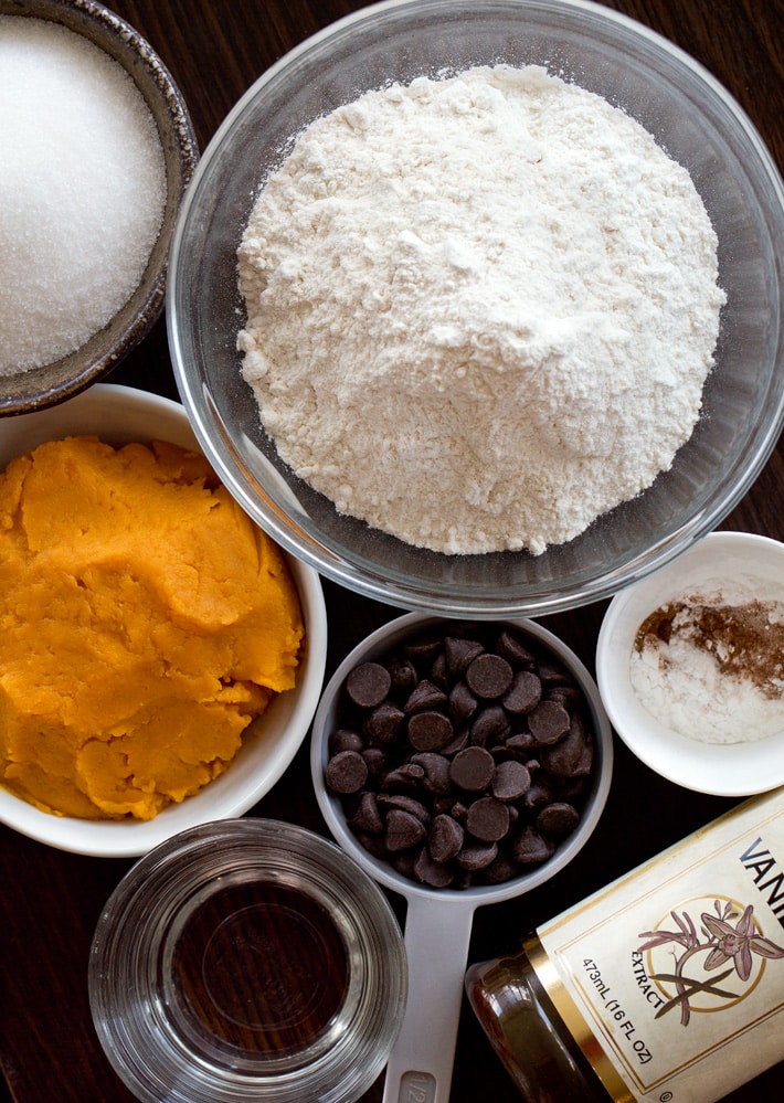 Vegan Pumpkin Bread Ingredients