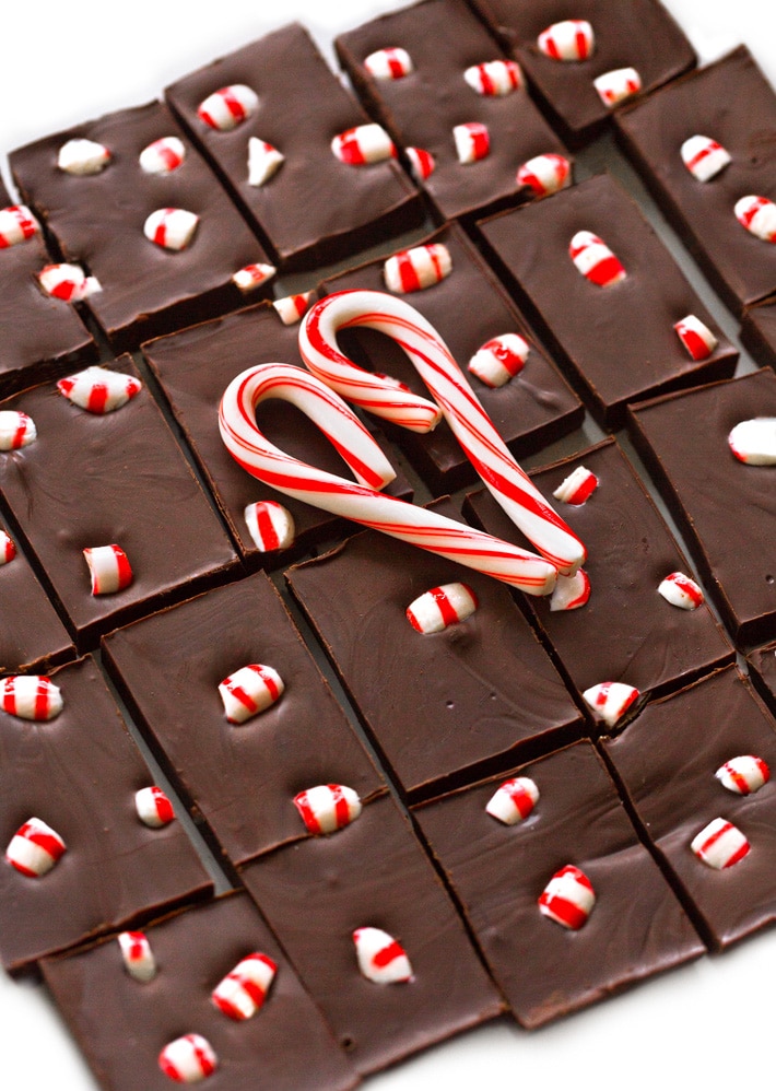 Candy Cane Fudge