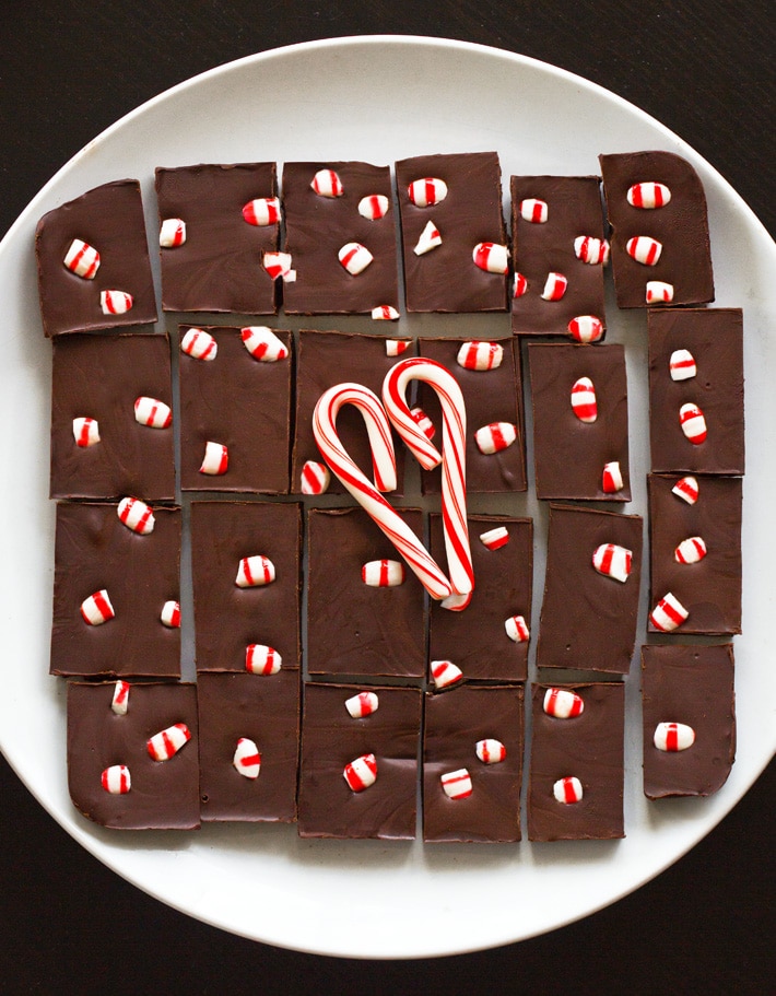 Chocolate Peppermint Fudge