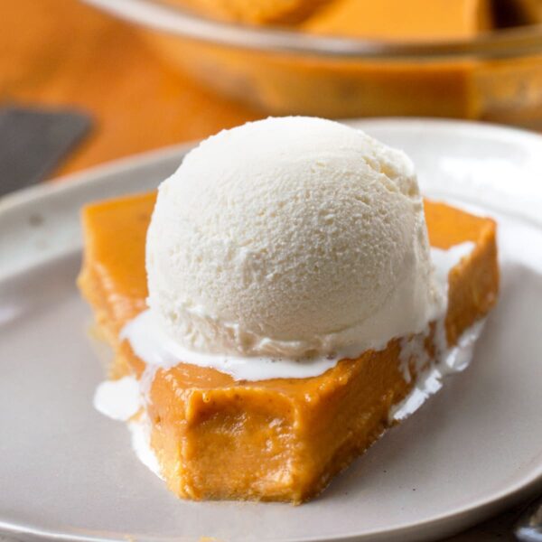 Crustless Pumpkin Pie Recipe