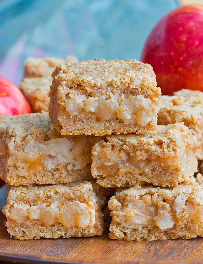 Fall Apple Cinnamon Squares