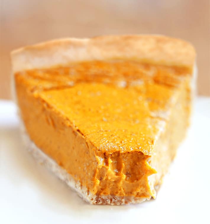 Healthy Pumpkin Pie Dessert