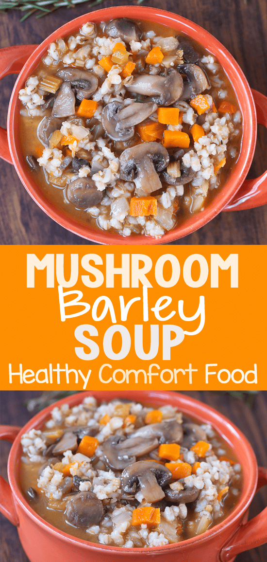 Vegan Mushroom Barley Soup Recipe
