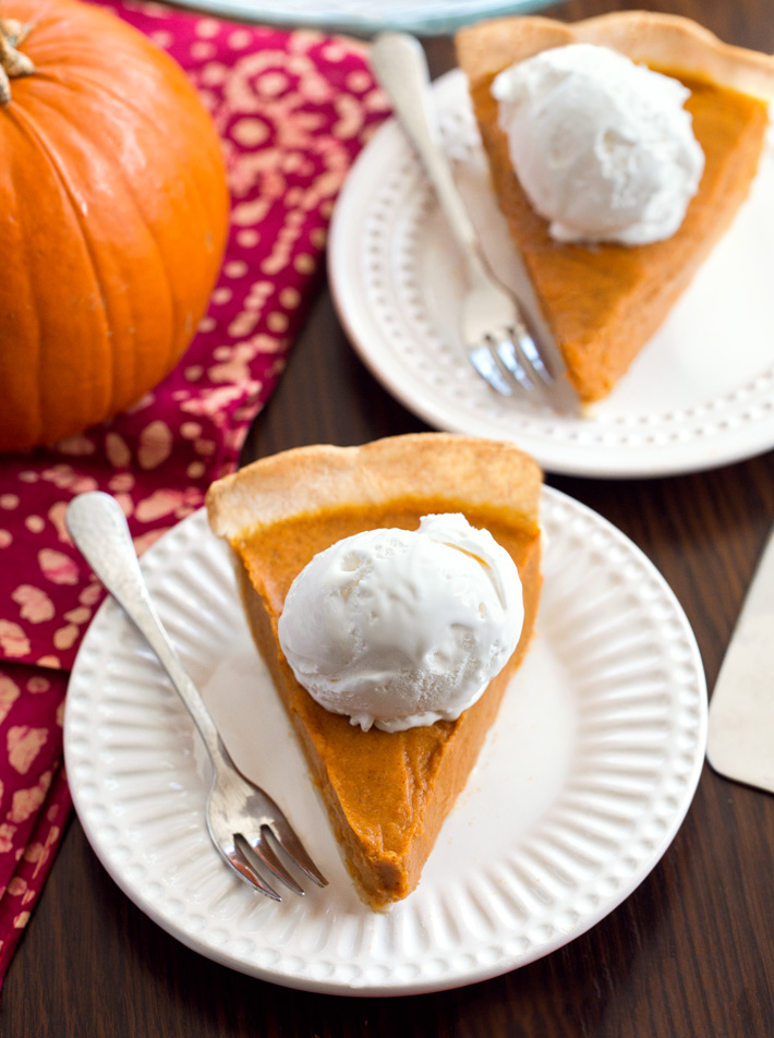 Vegan Pumpkin Pie