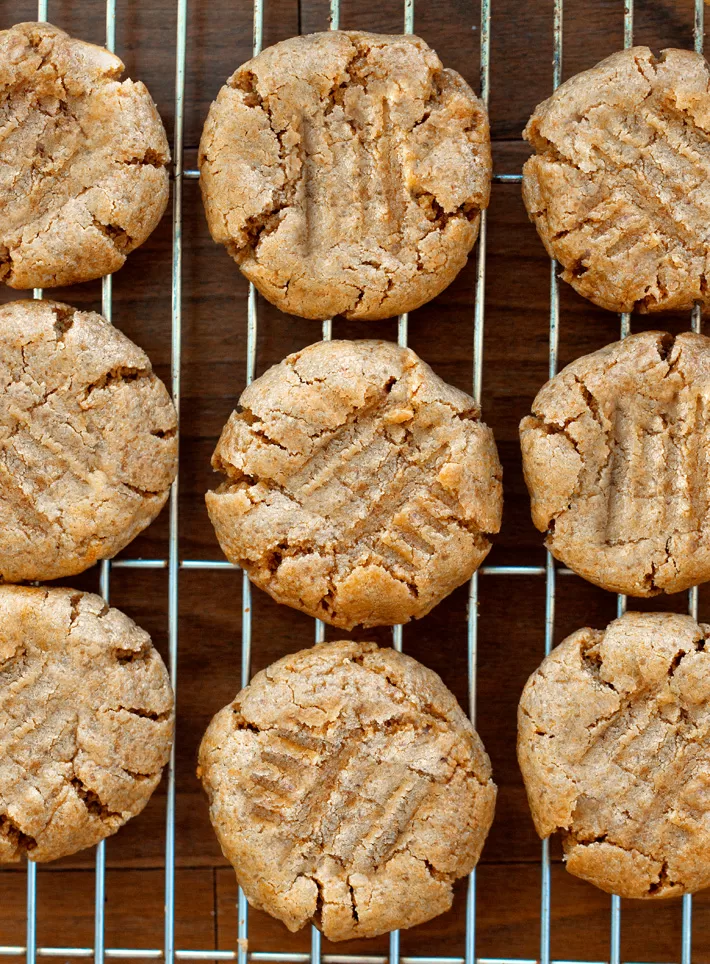Dairy Free Egg Free Peanut Butter Cookies