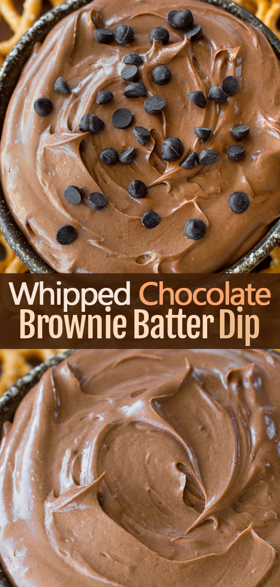 Fudge Brownie Chocolate Dip