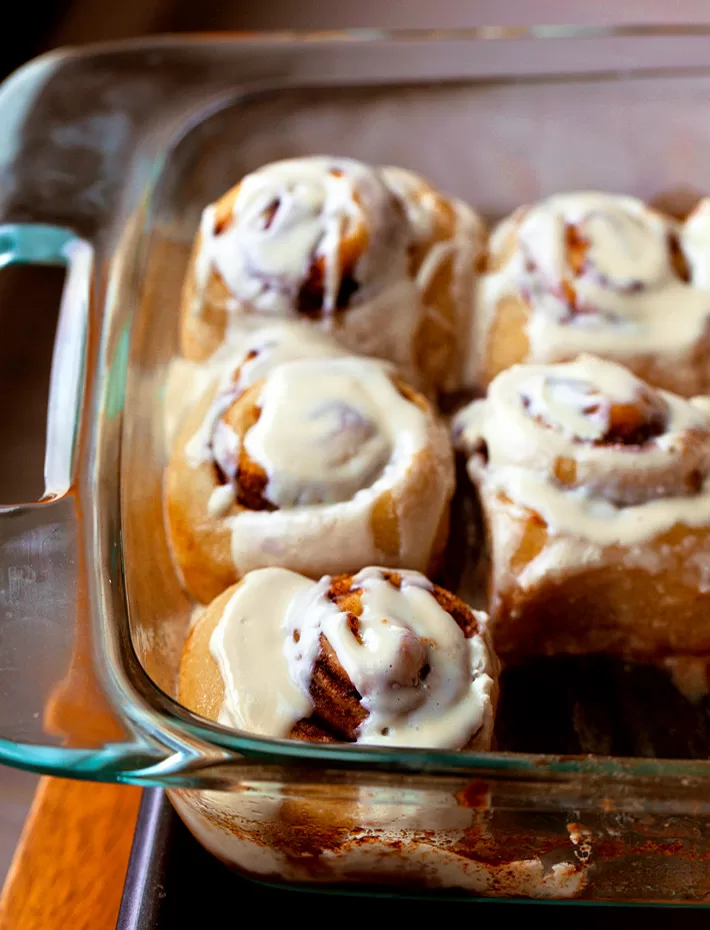 Pizza Dough Cinnamon Rolls