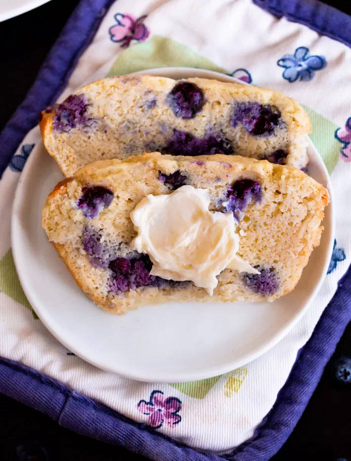 Sugar Free Snack Recipe Blueberry Bread