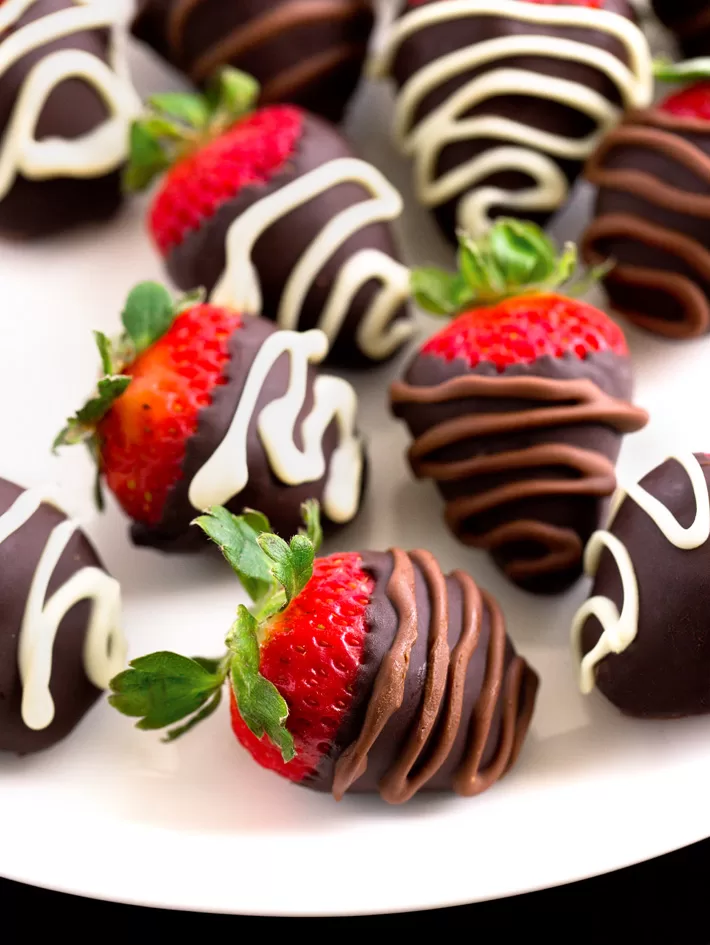 Fancy Chocolate Strawberries Recipe