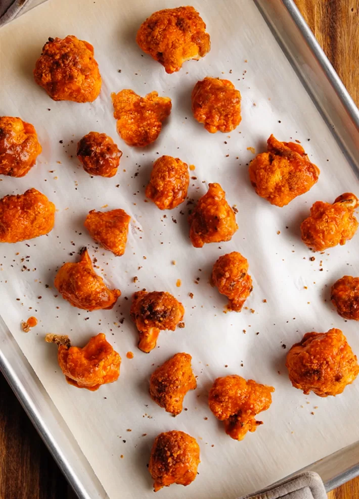 Baked Buffalo Cauliflower Wings Recipe